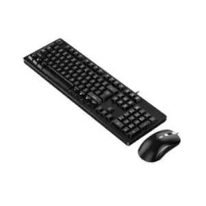 image of Tactus Keyboard and Mouse - Black