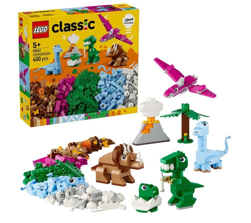 Image of LEGO LEGO Classic Creative Dinosaurs Building Toy Set 11041