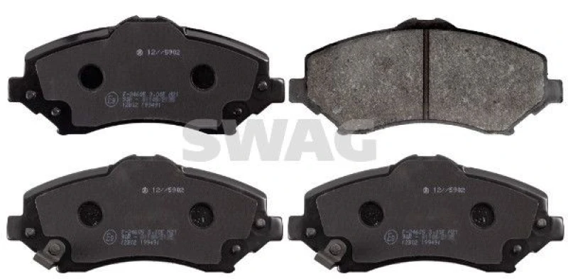 Image of Brake pad set SWAG 70 11 6063