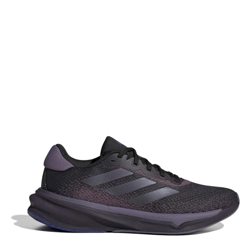 Image of adidas Supernova Stride Womens Running Shoes Everyday Neutral Road Running Shoes 4 (36.7) Black 21568503240