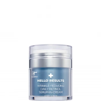 Image of IT Cosmetics Hello Results Wrinkle-Reducing Daily Retinol Cream (Various Sizes) - 50ml