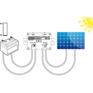Image of Kemo Charging Controller M149N Charge controller Serial 12 V 10 A
