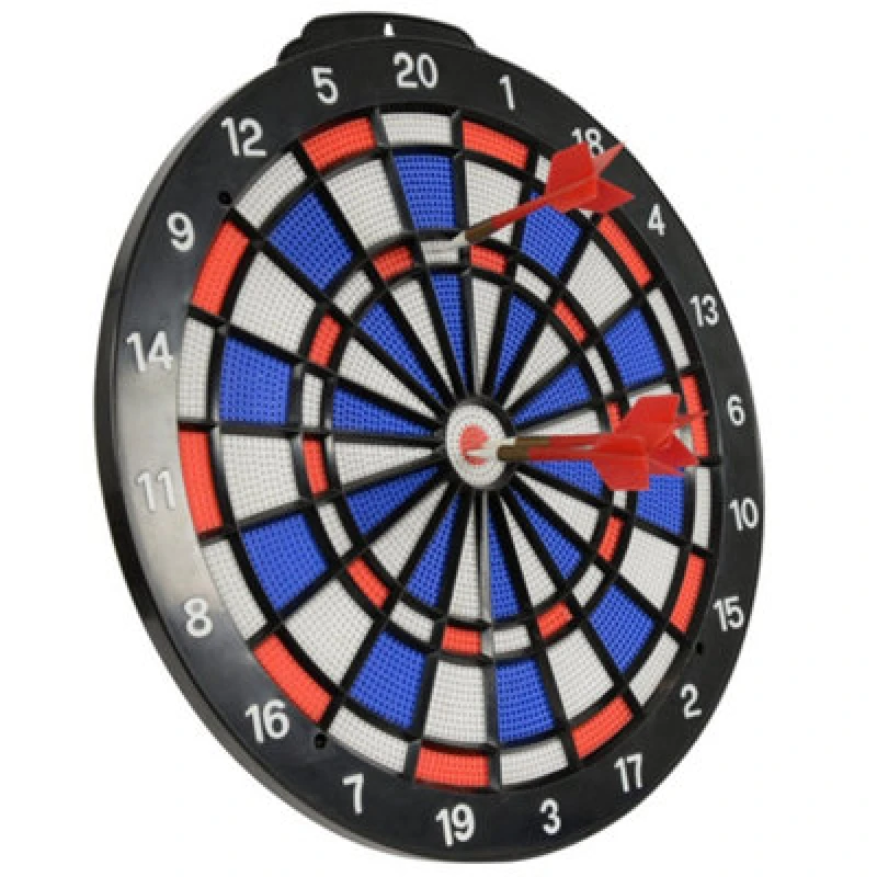 Image of Jack Stonehouse Safety Dartboard Set With 6 Soft Rubber Safety Darts For Children And Adults Ages 14 Plus