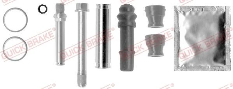 Image of QUICK BRAKE Guide sleeve kit, brake caliper QUICK BRAKE 113-1311X