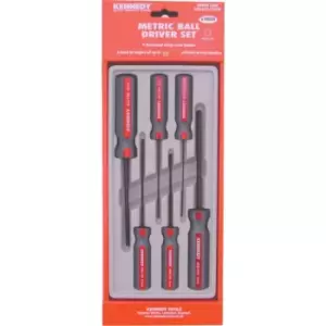Image of Metric Hexagon Ball Driver Set (6-Pce)