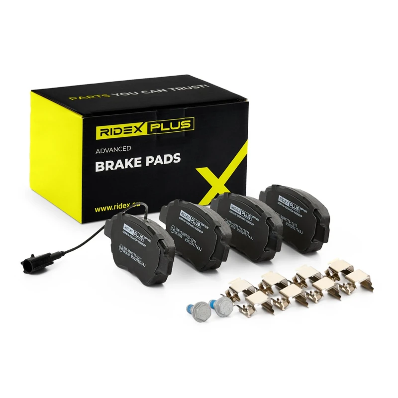 Image of RIDEX PLUS Brake pad set RIDEX PLUS 402B0037P