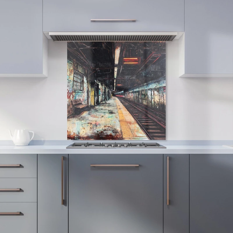 Image of Designer Kitchen Splashbacks Jasper Reed: 00029 Kitchen Splashback Size: 600mm x 750mm Multicolor Unisex 600mm x 750mm
