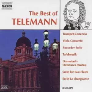Image of The Best of Telemann by Georg Philipp Telemann CD Album