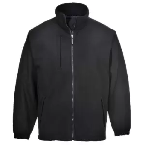 Image of Portwest Mens BuildTex Laminated Fleece Black 4XL