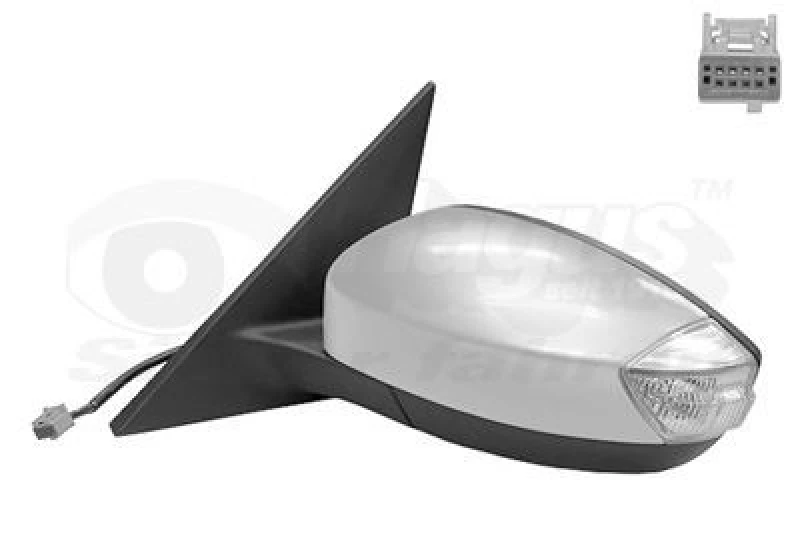 Image of VAN WEZEL Wing mirror VAN WEZEL 1887827