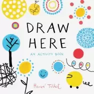 Image of draw here an activity book