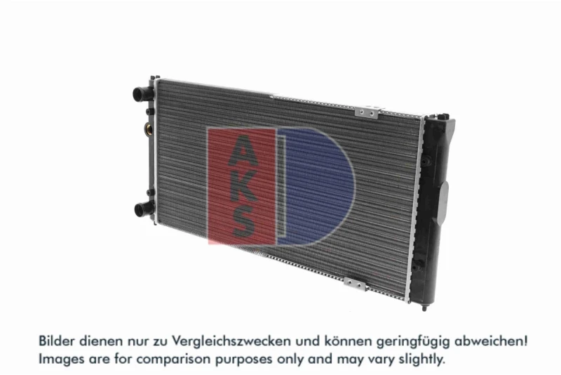 Image of AKS DASIS 240080N Engine radiator Mechanically jointed cooling fins Radiator,engine cooling (470)
