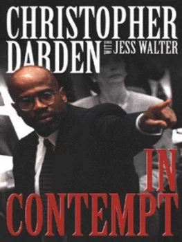 Image of In Contempt by Christopher a Darden and Jess Walter Hardback