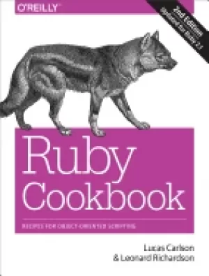 Image of ruby cookbook recipes for object oriented scripting