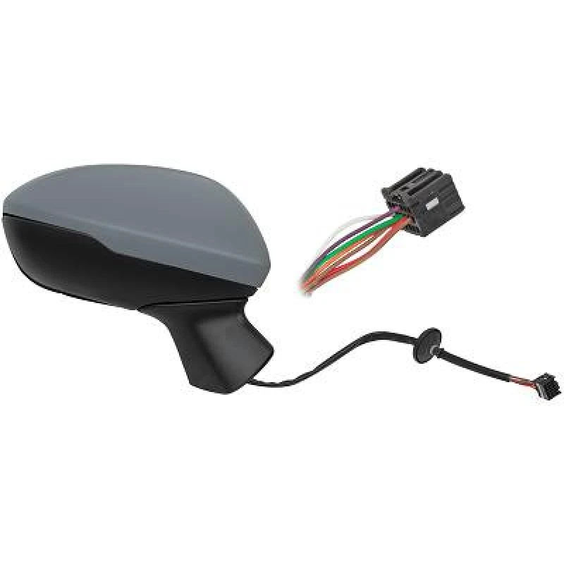 Image of DIEDERICHS 1808224 Wing mirror Right, Complete Mirror, primed Outside Mirror (50)