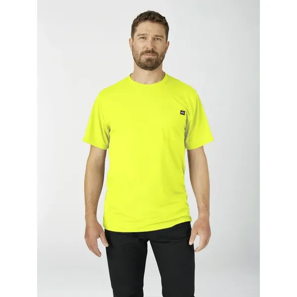 Image of Dickies Mens Pro T Shirt DP1002YBS Colour: Yellow / Black