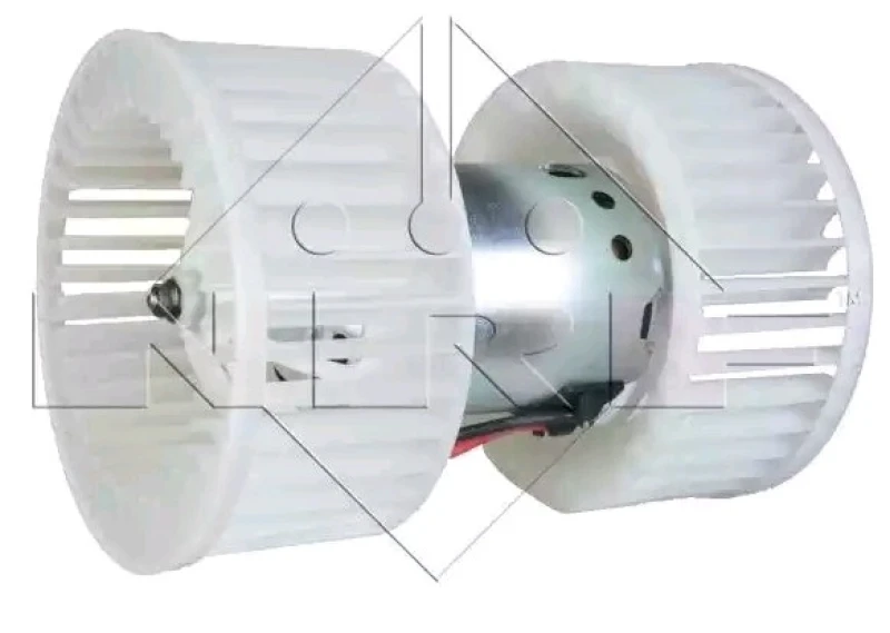 Image of NRF 34069 Blower Motor EASY FIT for left-hand drive vehicles, without integrated regulator, with clip Interior Blower (2669)