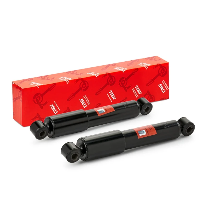Image of TRW JHE283T Shock absorber Front Axle, Oil Pressure, Twin-Tube, Telescopic Shock Absorber, Bottom eye Shock Absorber (854)