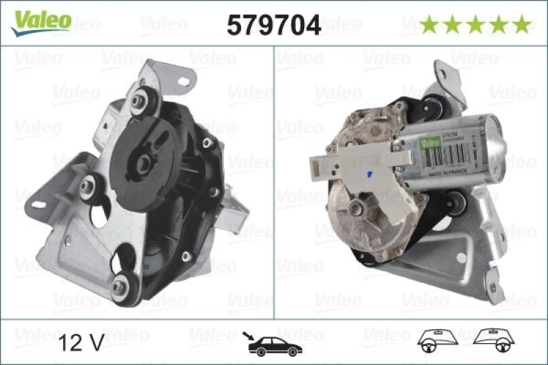 Image of Wiper motor VALEO 579704