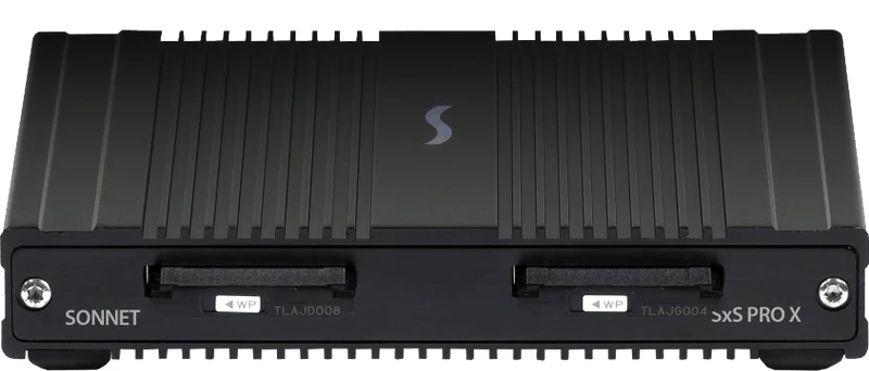 Image of Sonnet SF3-2SXSPX card reader Thunderbolt 3 Black