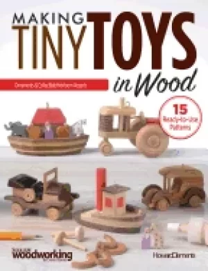 Image of making tiny toys in wood ornaments and collectible heirloom accents