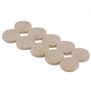 Image of Select Hardware Feltgard Round Pads 19mm 20 pack