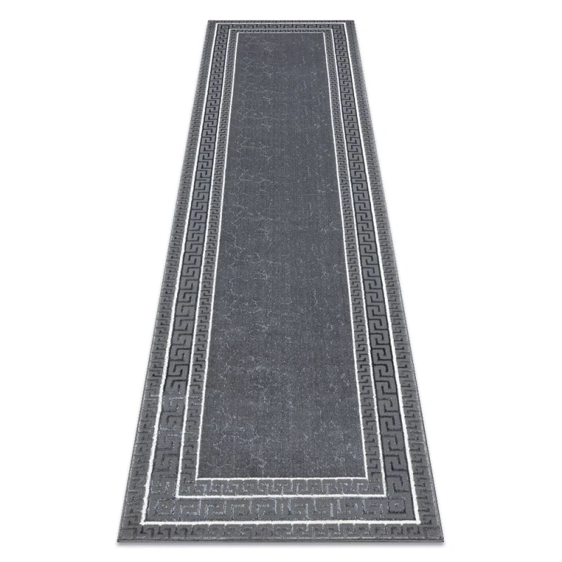 Image of RugsX Allure Runner in Grey Size: 70cm x 300cm Grey Unisex 70cm x 300 cm