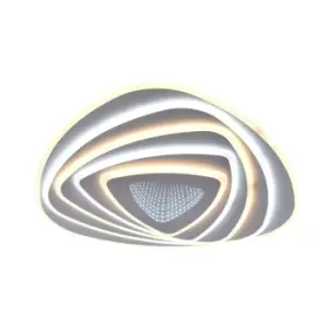 image of Mei Dimmable Smart LED Ceiling Light 3D 115W 3CCT 50cm Triangle