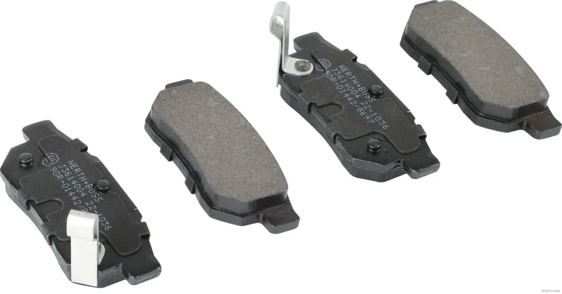 Image of Brake pad set HERTH+BUSS JAKOPARTS J3614004
