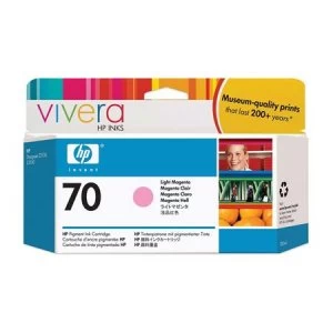 Image of HP 70 Light Magenta Ink Cartridge