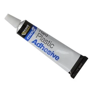 image of Everbuild STICK2 Hard Plastic Adhesive 30ml