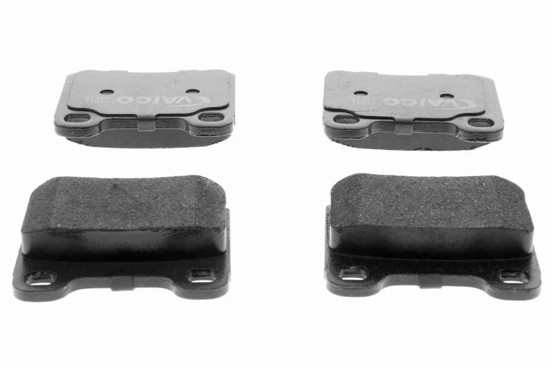 Image of VAICO V30-8106 Brake pad set Rear Axle, not prepared for wear warning indicator, without accessories, Q+, original equipment manufacturer quality, wit