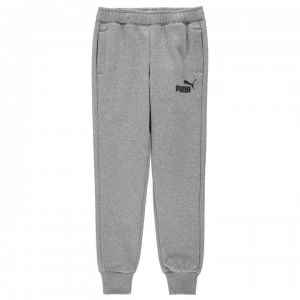 image of Puma Tapered Fleece Pants Junior Boys - Grey