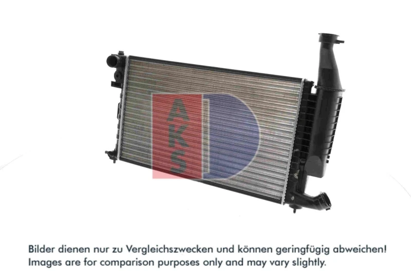 Image of AKS DASIS 160012N Engine radiator Mechanically jointed cooling fins Radiator,engine cooling (470)