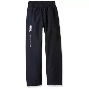 Image of Canterbury Childrens/Kids Open Hem Tracksuit Bottoms (10 Years) (Navy)