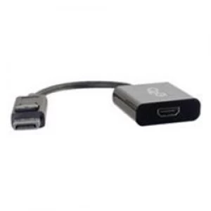 image of C2G 8" DP M to HDMI F Active 3D 4K Blk