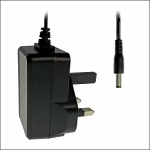 Image of TP1004 12V dc 1A 12W uk power supply 2.1mm - Tiger Power Supplies
