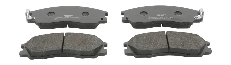Image of FERODO Brake pad set FERODO FDB1670