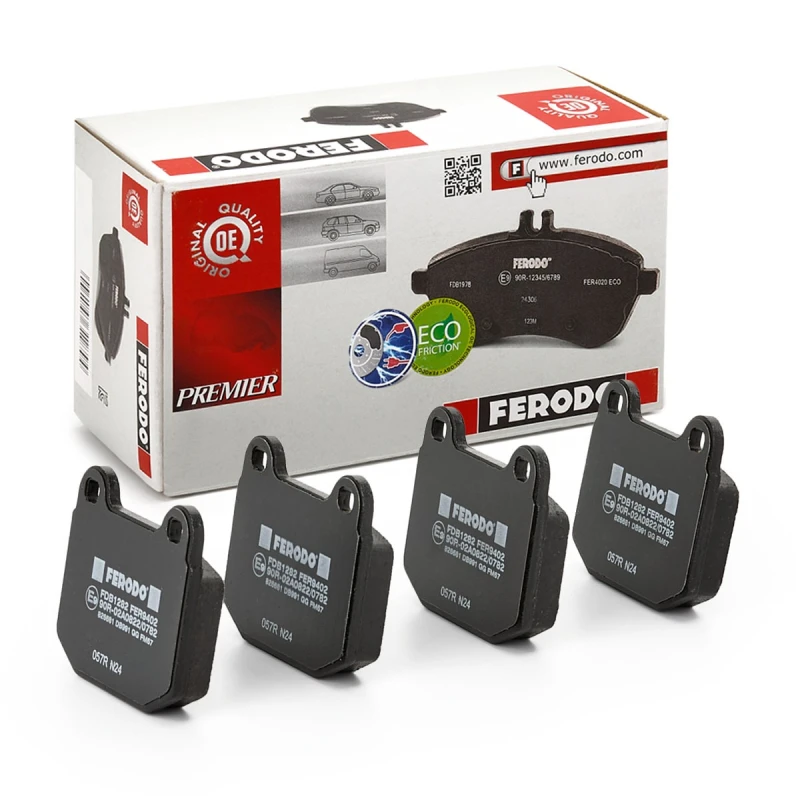 Image of FERODO Brake pad set FERODO FDB1282
