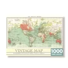 Image of Vintage Map 1000 Piece Jigsaw