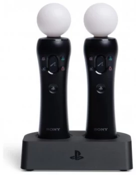 image of Sony PS4 PSVR Move Controllers Dual Charging Station