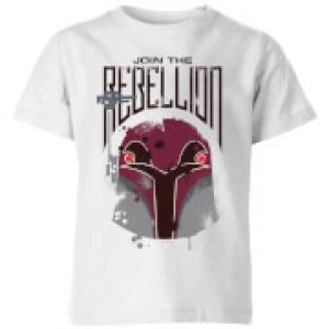 Image of Star Wars Rebels Rebellion Kids T-Shirt - White - 11-12 Years