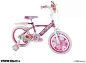 Image of Huffy 16" Wheel Size Disney Princess Kids Bike