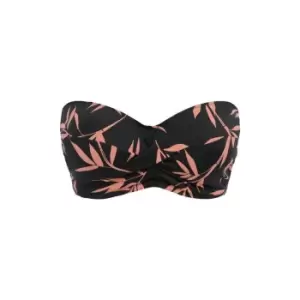 Image of Fantasie Luna Bay Underwired Bandeau Bikini Top - Black