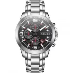 Image of Police Mens Police Stainless Steel Flow PEWJI2194603 - Silver