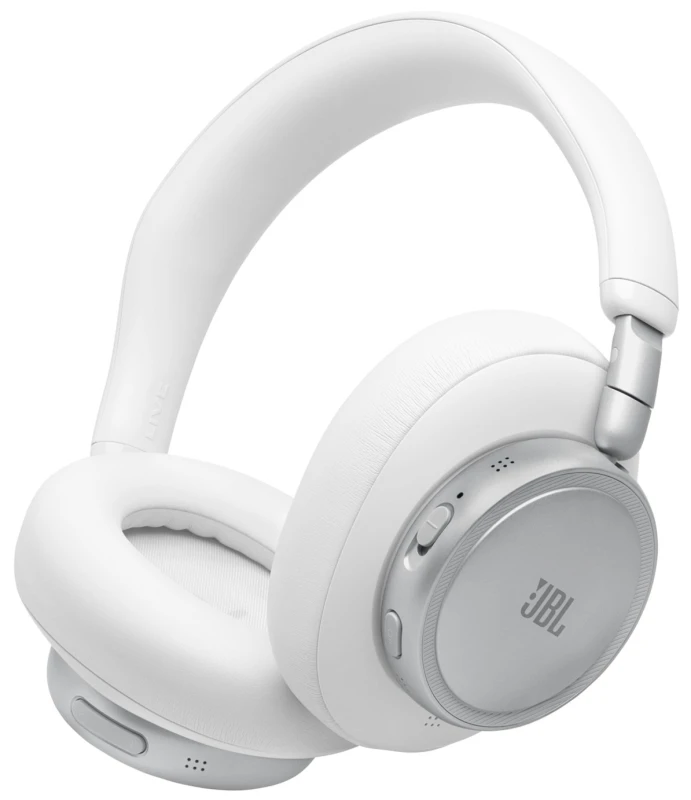 Image of JBL JBL Live 780NC Over-Ear Wireless & Wired Noise Cancelling Headphones - White
