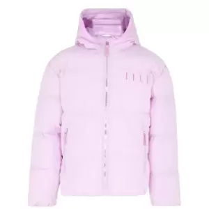 Image of Elle Elle Puffa Coat Junior Girls - Pink