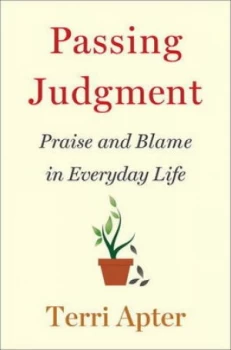 Image of Passing Judgment by Terri Apter Hardback