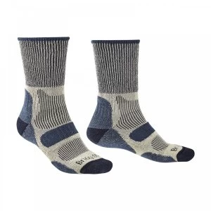 Image of Bridgedale HIKE Lightweight Cotton Cool Comfort Mens - Large Indigo
