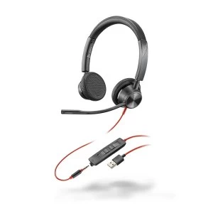 Image of Poly Blackwire 3325 USB-A MS Binaural Headset